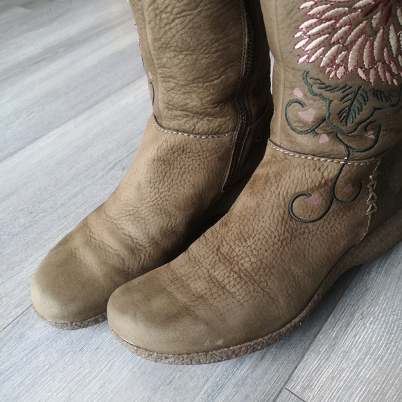 Timberland Special Limited Edition Shertang Shearling Brown Suede Leather Boots - Picture 10 of 16